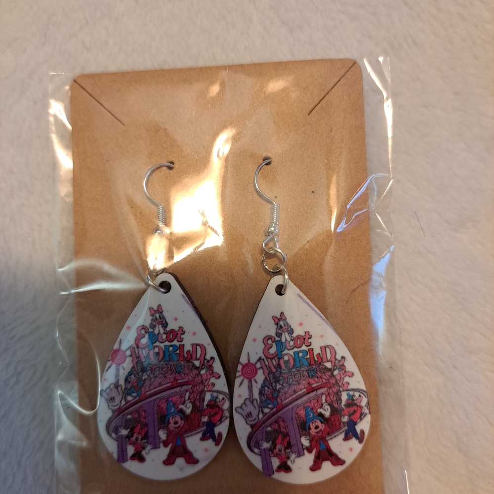 Colorful Teardrop Earrings
